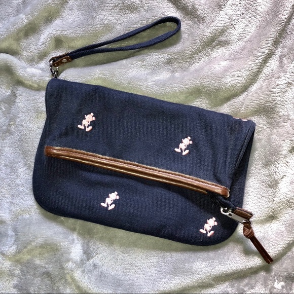 Disney Handbags - Disney Parks embroidered wristlet